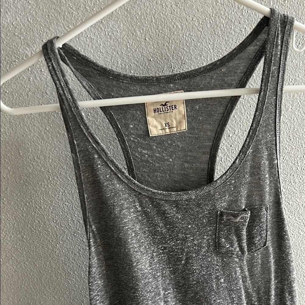 Vintage Hollister Charcoal Women's Tank Top